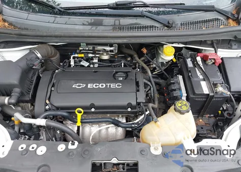 2015 Chevrolet Sonic Lt from USA, damaged, VIN 1G1JC5SG0F4135380